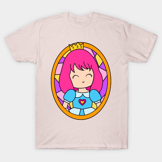 Gamer Princess T-Shirt by mattserpieces